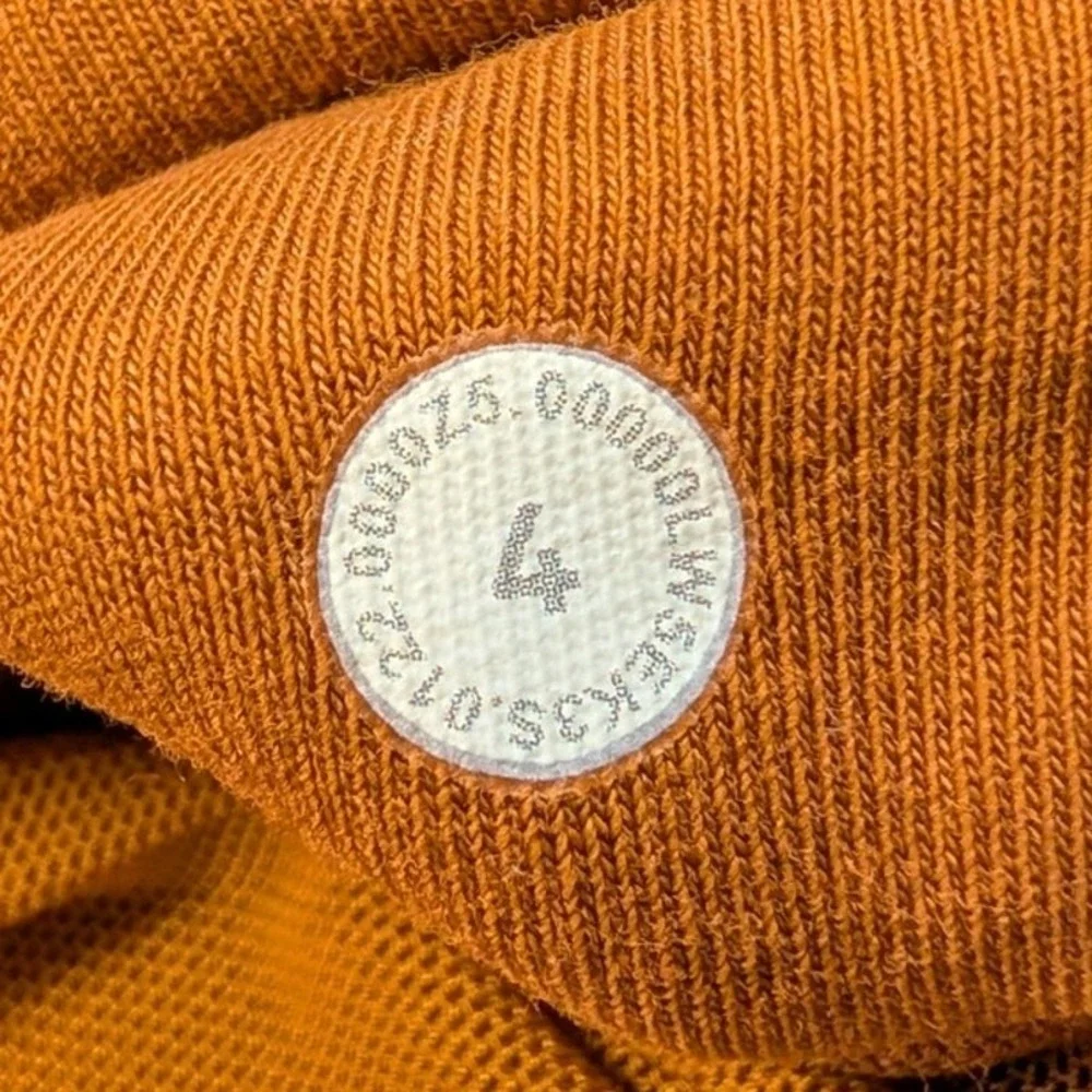 Lululemon Pants Womens 4 Butternut Brown Orange Loungeful Straight Leg Sweat